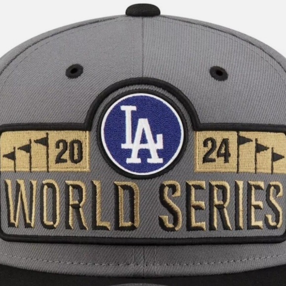 Dodgers New Era 2024 National League Champions Locker Room Hat, NEW - Picture 3 of 8